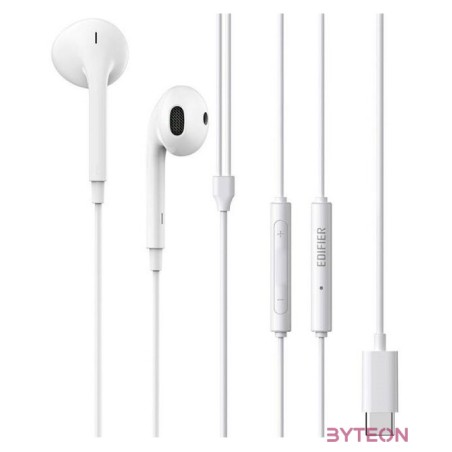 Edifier P180 Plus vezetékes fülhallgató, USB-C (fehér)