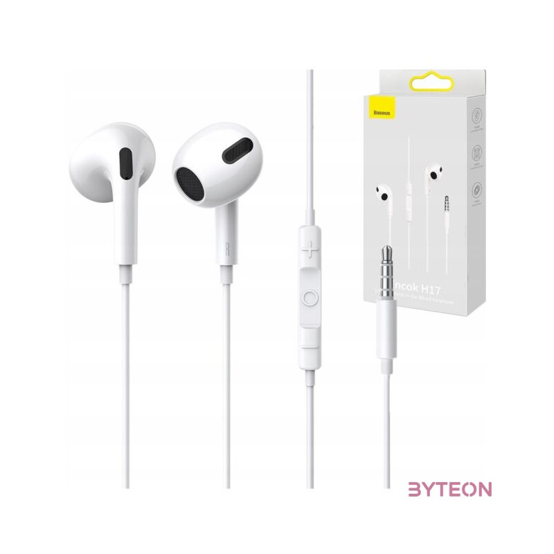 Baseus Encok H17 fülhallgató (fehér)