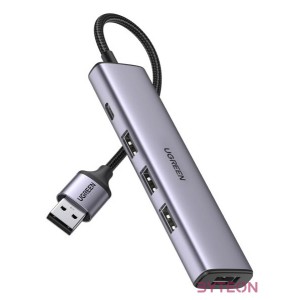 Hub UGREEN 5in1 adapter, USB 4x USB 3.0-ra