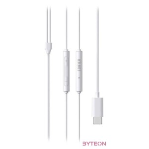 Edifier P180 Plus vezetékes fülhallgató, USB-C (fehér)