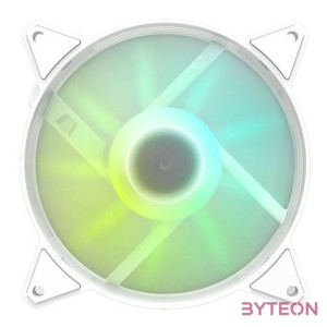 Darkflash C6 ARGB ventilátor készlet számítógéphez 3in1 120x120 (fehér)