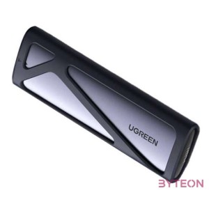 UGREEN CM400 M.2 SSD ház, NVMe, SATA, 10 Gbps, USB-C (szürke)