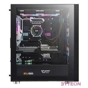 Darkflash DK210 Graffiti számítógépház (fekete)