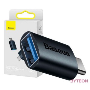 Baseus Ingenuity USB-C  USB-A OTG adapter (kék)