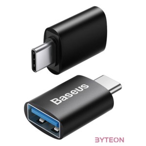 Baseus Ingenuity USB-C  USB-A OTG adapter (fekete)