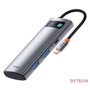 Baseus adapter 7 az 1-ben USB-C hub 2x USB 3.0  HDMI  USB-C PD