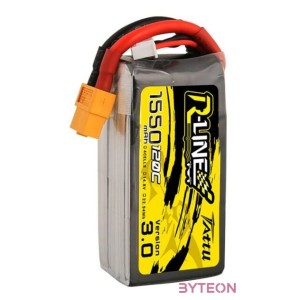 Tattu R-Line Version 3.0 1550mAh 14.8V 120C 4S1P XT60 akkumulátor