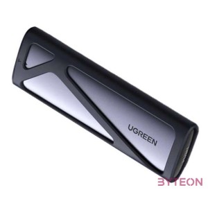 UGREEN CM400 M.2 SSD ház, NVMe, SATA, 10 Gbps, USB-C (szürke)