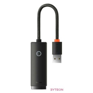 Baseus Lite Series USB  RJ45 hálózati adapter, 100Mbps (fekete)