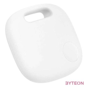 Baseus T2Pro Bluetooth nyomkövető zsinórral (fehér)
