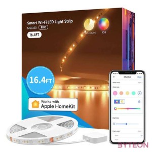 Intelligens Wi-FI LED csík RGBWW (5 méter) Meross MSL320 (HomeKit)