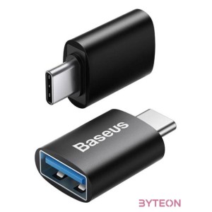 Baseus Ingenuity USB-C  USB-A OTG adapter (fekete)