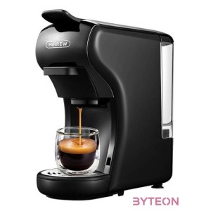 3 az 1-ben kapszulás kávéfőző 19 bar nyomással 1450W HiBREW H1A