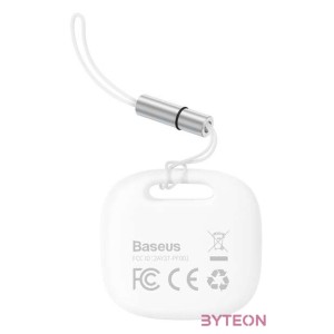 Baseus T2Pro Bluetooth nyomkövető zsinórral (fehér)