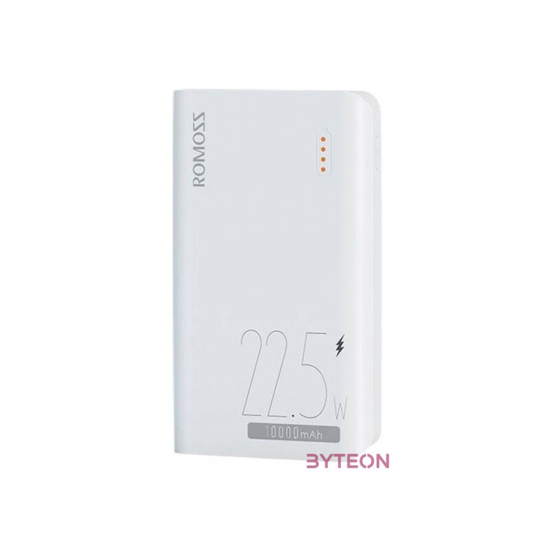Romoss SENSE4SF Powerbank,10000mAh, 22.5W (fehér)