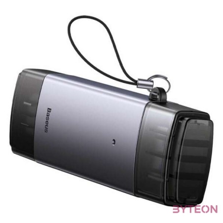 Baseus Lite Series SD,TF memóriakártya olvasó, USB  USB-C (szürke)