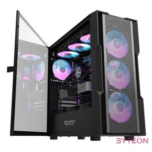 Darkflash DK431 Mesh számítógépház (fekete)