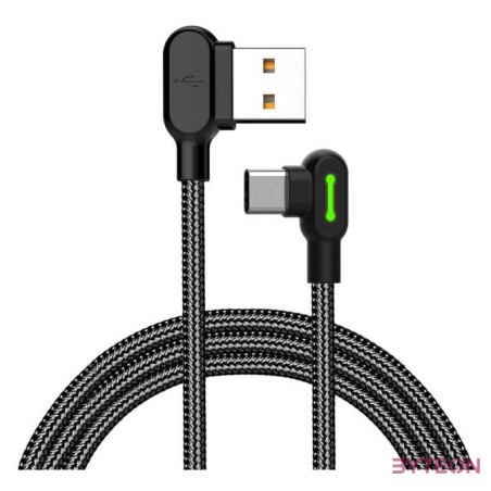 USB to USB-C cable Mcdodo CA-5280 LED, 3m (black)