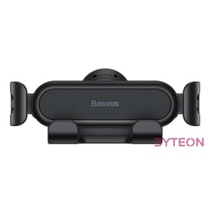 Baseus Ventilátorhoz csíptethető autós telefontartó (fekete)