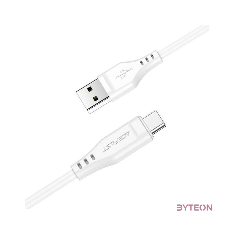 USB to USB-C Acefast C3-04 cable, 1.2m (white)