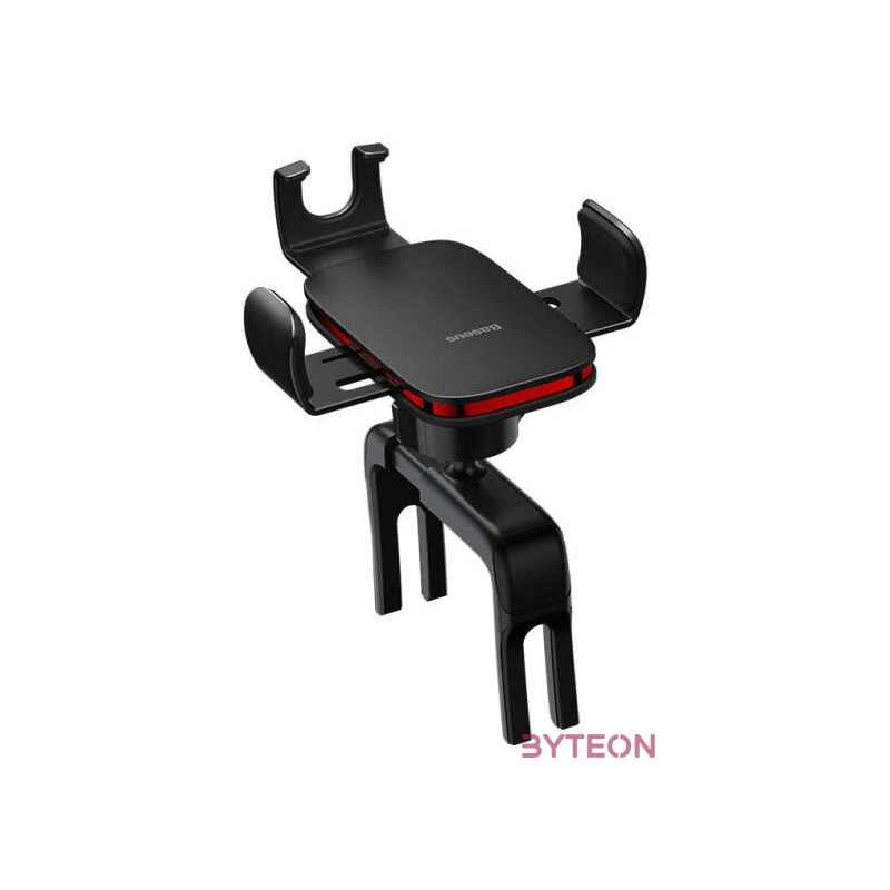 Baseus Metal Age II gravitational car phone holder to round ventilation grid (black)