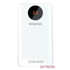 Romoss SENSE4SF Powerbank,10000mAh, 22.5W (fehér)
