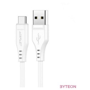 USB to USB-C Acefast C3-04 cable, 1.2m (white)