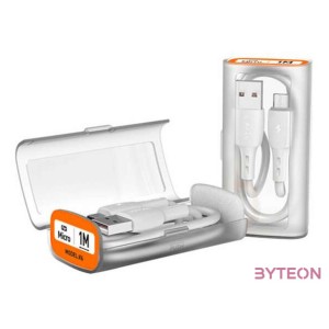 USB-Micro USB kábel Vipfan X06, 3A, 1m (fehér)