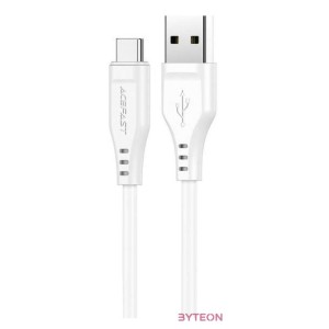 USB to USB-C Acefast C3-04 cable, 1.2m (white)
