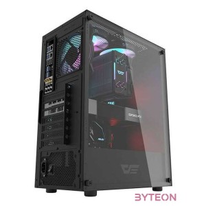 Darkflash DK100 számítógépház (fekete)