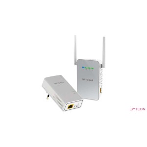 Netgear PLW1000-100PES 1000Mbps WiFi Powerline Extender + WLAN kit