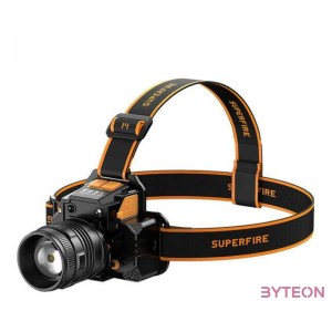 Headlight Superfire HL58, 350lm, USB