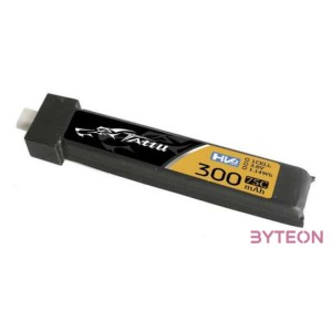 Tattu LiPo 300mAh 3.8V 75C 1S1P HV BT2.0.5 akkumulátor (5db)