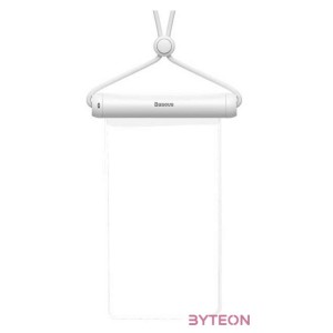 Baseus Cylinder univerzális vízálló tok okostelefonokhoz (fehér)