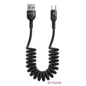 USB Spring Cable to USB-C Mcdodo Omega CA-6420 1.8m (Black)