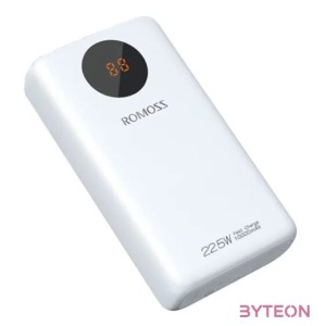 Romoss SENSE4SF Powerbank,10000mAh, 22.5W (fehér)