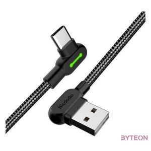 USB to USB-C cable Mcdodo CA-5280 LED, 3m (black)