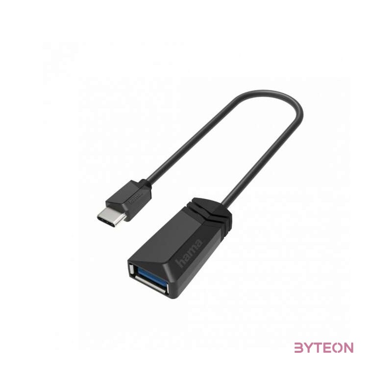 Hama 200312 FIC USB Type-C - USB A 3.2 0,15m adapter