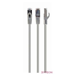 GEMBIRD PP6A-LSZHCU-50M S,FTP Cat. 6A LSZH patch cord grey 50 m