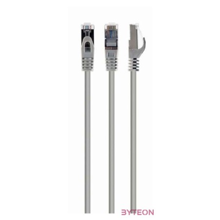 GEMBIRD PP6A-LSZHCU-50M S,FTP Cat. 6A LSZH patch cord grey 50 m