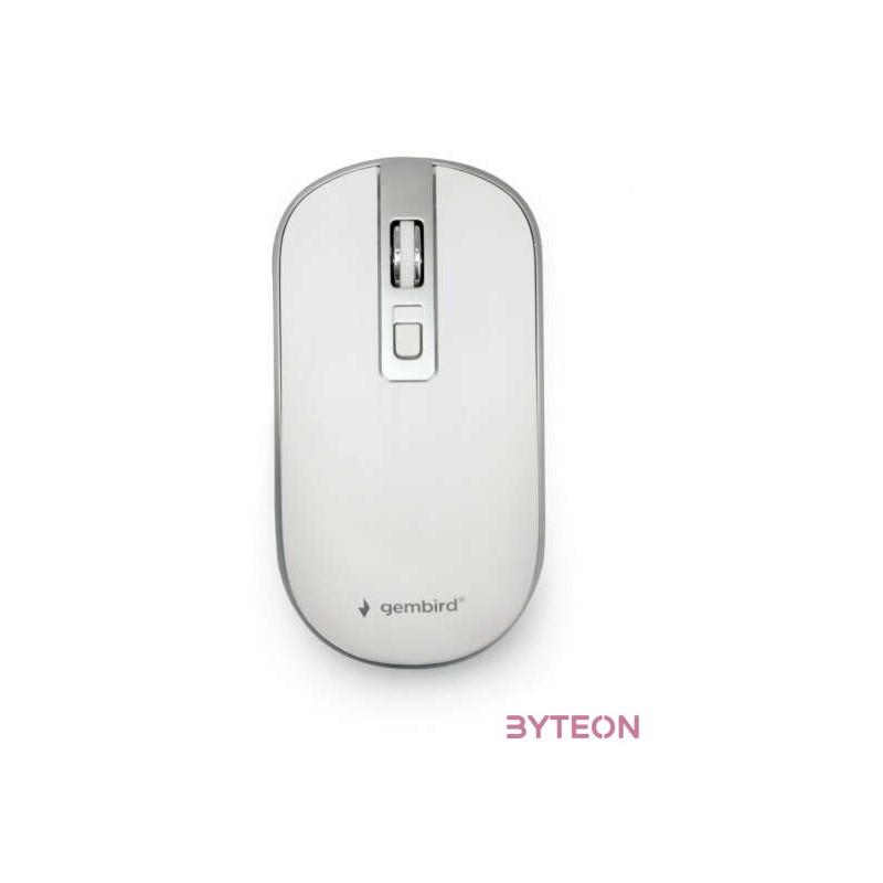 GEMBIRD MUSW-4B-06-WS Wireless optical mouse white-silver