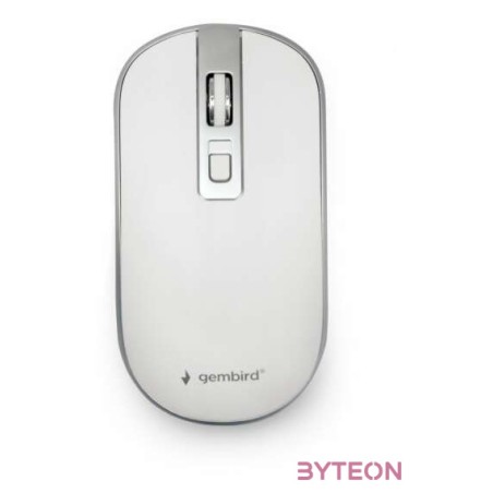 GEMBIRD MUSW-4B-06-WS Wireless optical mouse white-silver