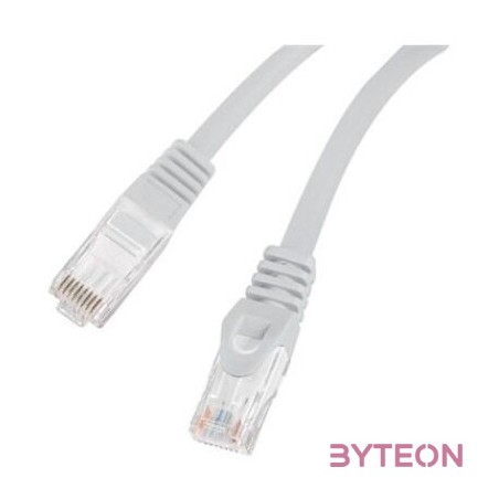 LANBERG Patchcord cat.6 UTP LSZH CU 10m grey Fluke passed