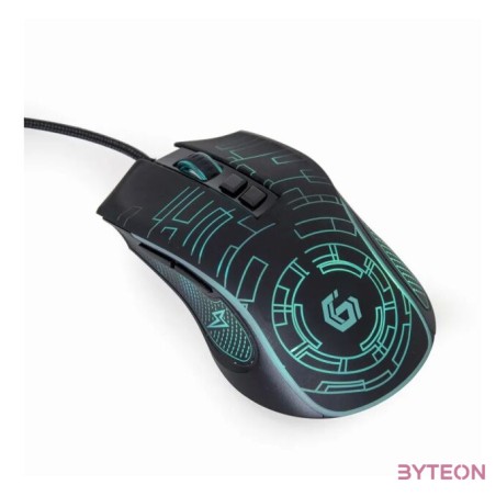 GEMBIRD MUSG-RGB-01 USB LED gaming mouse black