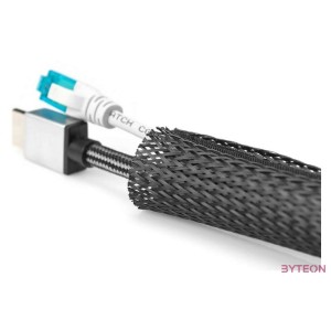DIGITUS Cable Sock color black 2m