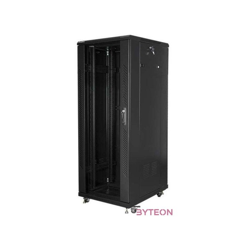 LANBERG FF01-6832-12B-KPL free-standing rack 19inch demounted flat pack 32U,600x800mm black