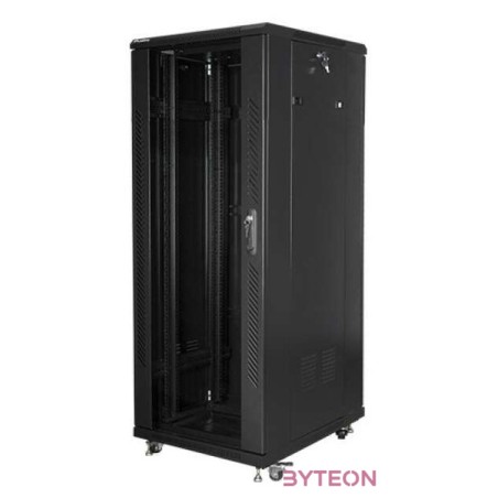 LANBERG FF01-6832-12B-KPL free-standing rack 19inch demounted flat pack 32U,600x800mm black