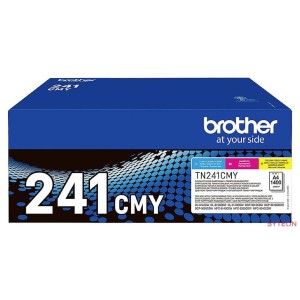 BROTHER TN241C,M,Y rainbow pack multi pack toners C,M,Y 1400pages,cartridge