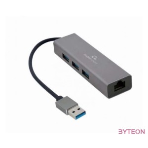 GEMBIRD A-AMU3-LAN-01 USB AM Gigabit network adapter with 3-port USB 3.0 hub