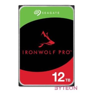SEAGATE Ironwolf PRO Enterprise NAS HDD 12TB 7200rpm 6Gb,s SATA 256MB cache 8.9cm 3.5inch 24x7 for NAS RAID Rackmount Systeme BL